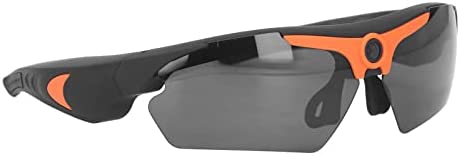 Lunettes de Caméra D'action HD 1080P, Lunettes de Caméra D'enregistrement Vidéo Intelligentes, Lunettes de Caméra de Tir pour le Cyclisme, la Conduite, la Randonnée, la Pêche, la Chasse(orange) Fiche Technique et Prix au Maroc