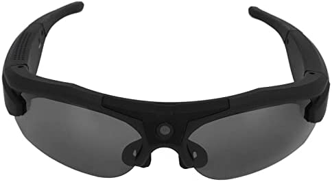 Lunettes de pour Appareil Photo, Lunettes Vidéo 1080p, Large Champ de Vision, Cadre en Arc AntidéRapant, Verres PolariséS WiFi avec éTui à Lunettes de Cyclisme Fiche Technique et Prix au Maroc