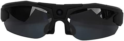 Lunettes de Soleil Vidéo, Lunettes de Soleil Vidéo 256G WiFi HD 1080P avec Audio Photo, Lunettes Intelligentes étanches Charge USB 600 MAh Lunettes de Caméra Portables pour la Pêche, la(Le noir) Fiche Technique et Prix au Maroc