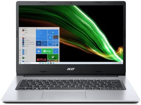 Acer Aspire 1 A114-33-C931 Ordinateur Portable 14'' FHD (Intel Celeron N4500, RAM 4 Go, 64 Go eMMC, Intel UHD Graphics, Windows 11)- Clavier AZERTY, Laptop Gris Noir + Microsoft 365 Personnel Inclus Fiche Technique et Prix au Maroc