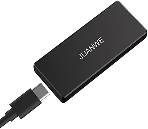 JUANWE Disque Dur Externe SSD 250 Go Stockage de données Disque Dur USB 3.1 Type C Mémoire Portable Externe 250 Go Compatible avec Ordinateur Portable, PS4, Xbox, Android Téléphone Portable Fiche Technique et Prix au Maroc