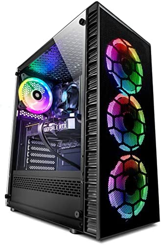 VIBOX IV-63 PC Gamer - 6 Core Intel i5 12400F - Nvidia RTX 3060 12Go Carte Graphique - 16Go RAM - 240Go SSD - 1To Disque Dur - Windows 11 - WiFi Fiche Technique et Prix au Maroc