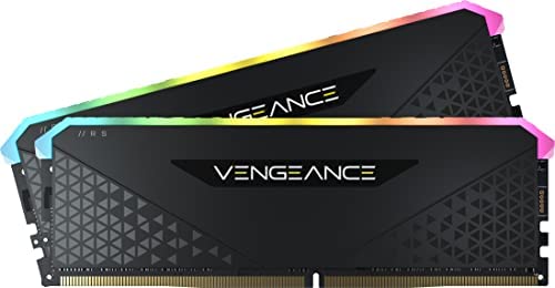 Corsair Vengeance RGB RS 16 Go (2 x 8 Go), mémoire de bureau DDR4 3200 MHz C16 (éclairage RVB dynamique, temps de réponse serrés, compatible avec les séries Intel et AMD 300/400/500), noir Fiche Technique et Prix au Maroc