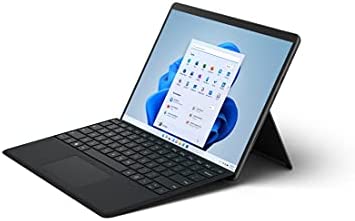Microsoft Surface Pro 8 Ordinateur Portable (Windows 11,écran tactile 13’’, 8 Go RAM, 256 Go SSD, Intel Core i5) Graphite Fiche Technique et Prix au Maroc