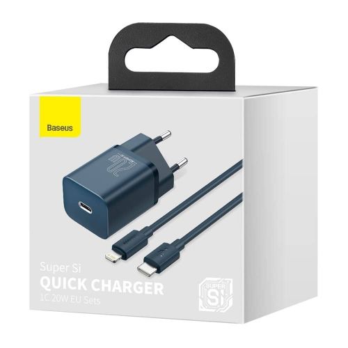 Baseus Original Chargeur USB C  20W + Cable pour iPhone
 Fiche Technique et Prix au Maroc