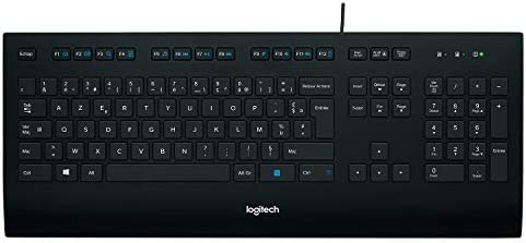 Logitech K280e Pro Clavier Filaire Business pour Windows/Linux/Chrome, Plug-and-Play USB, Saisie Discrète, Taille Standard, Résistant aux Eclaboussures, Clavier AZERTY Français - Noir Fiche Technique et Prix au Maroc