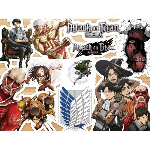 Decorative 20 Pcs - Pack Stickers Attack on Titan
 Fiche Technique et Prix au Maroc