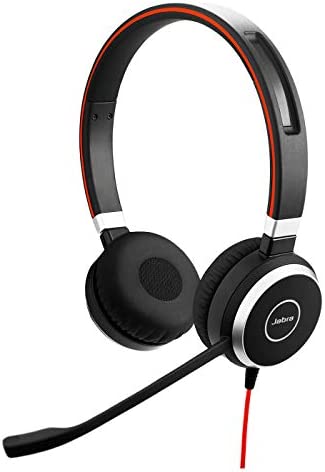 Jabra Evolve 40 Stereo Headset – Casque Unified Communications pour VoIP Softphone avec Annulation Passive du Bruit – Câble USB avec Contrôleur – Noir Fiche Technique et Prix au Maroc