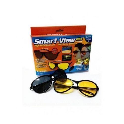 2 Lunettes SMART / HD Vision 1 lunettes de soleil + Des lunettes pour la Nuit
 Fiche Technique et Prix au Maroc
