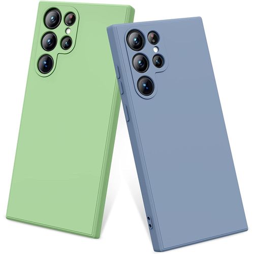 2 Pochette silicone bleu Nuit et vert Nuit pour  Samsung S22 Ultra
 Fiche Technique et Prix au Maroc
