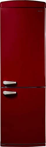 Sharp SJ-RA10RMXM3-EU Réfrigérateur-congélateur rétro (partie congélateur inférieure) / A+++ / Hauteur 190,1 cm / 175 kWh/an/Tiroir à légumes OptiFresh avec régulation de l'humidité/Maron. Fiche Technique et Prix au Maroc