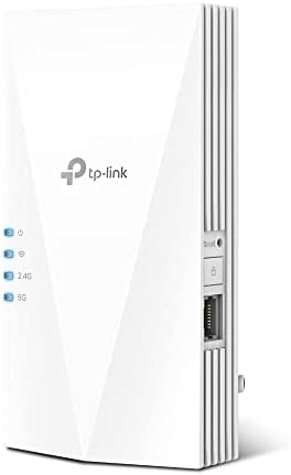 TP-Link Répéteur WiFi 6 Mesh (RE700X), Amplificateur WiFi AX3000 Couvre jusqu'à 150 m², WiFi Extender, WiFi Booster, 1 Port Ethernet Gigabit, Compatible avec toutes les box internet Fiche Technique et Prix au Maroc