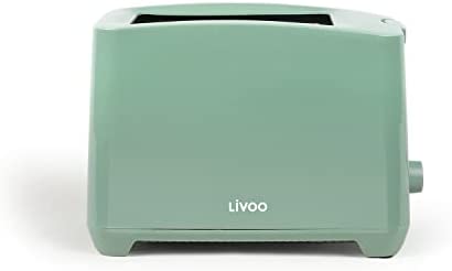 Grille-pain 2 tranches Vert 750 W – Grille-pain automatique avec tiroir ramasse-miettes 7 niveaux de brunissage – Thermostat réglable – Arrêt manuel et bouton d'arrêt – Éjection automatique Fiche Technique et Prix au Maroc