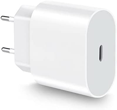 NEW'C Chargeur pour iPhone 14/14 Plus/14 Pro/14 Pro Max/13/13 Pro/13 Mini/13 Pro max/12/12 Mini/12 Pro/12 Pro Max /11/11 Pro/11 Pro Max/X/XS/XS Max/XR/SE 2020/8/8 Plus, Chargeur Secteur Rapide PD 20W Fiche Technique et Prix au Maroc