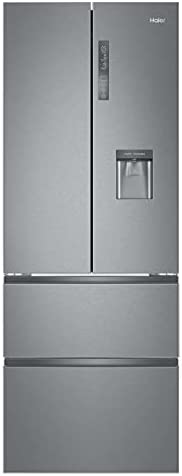Haier B3FE742CMJW Réfrigérateur-congélateur / 190 cm / 296 kWh / an / réfrigérateur 307 L / congélateur 151 L / ABT / MyZone Pro / Humidity Zone / distributeur d'eau [classe énergétique E] Fiche Technique et Prix au Maroc
