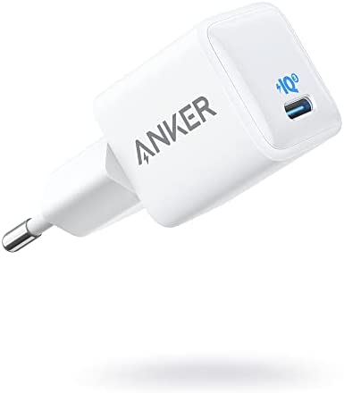 Anker Nano Chargeur Rapide iPhone 12 20 W, PIQ 3.0, USB C Compact PowerPort III pour iPhone 12/12 Mini/12 Pro/12 Pro Max, Galaxy, Pixel 4/3, iPad Pro, AirPods Pro, etc. Fiche Technique et Prix au Maroc