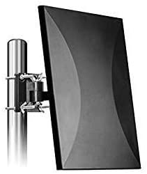 Antenne TNT Extérieure Antenne TV extérieure/intérieure 160 KM Réception, Câble coaxial de 10m, Revêtement Anti-UV, Etanche et au Design Compact Fiche Technique et Prix au Maroc