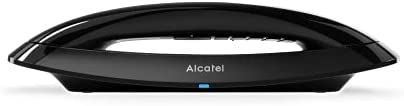 ALCATEL SMILE VOICE téléphone sans fil design noir avec répondeur intégré, grand écran rétro éclairé, mains libres Fiche Technique et Prix au Maroc
