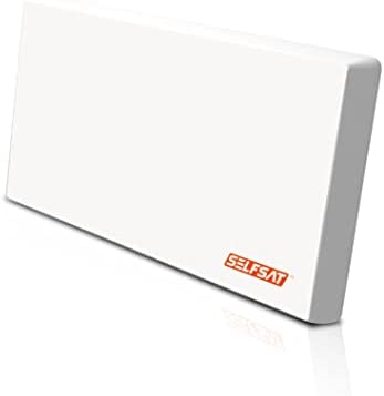 Selfsat H21DQ 32 Antenne satellite plate + Commutateur multiple Unicable + câble coaxial Full HD 4K Fiche Technique et Prix au Maroc