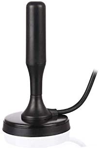 Xoro HAN 100 Actif antenne intérieure |TNT DVB-T DVB-T2| base magnétique / noyau de cuivre / câble de 1 m et 1 m amplificateur de câble / Gain de rayonnement de 20 dB / grande puissance de réception / programmes de télévision et de radio numériques terrestres / noir Fiche Technique et Prix au Maroc