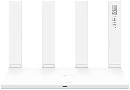 HUAWEI AX3-3000 Mbps/Dual Band WiFi Router, Dual-Core Wi-FI 6+, WiFi Speed up to 2402Mbps/5GHz+574Mbps/2.4GHz, 1 Gigabit WAN Port, 3 Gigabit LAN Ports, Parental Control, Guest Wi-FI, Blanc Fiche Technique et Prix au Maroc