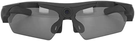 Lunettes de Caméra D'action HD 1080P, Lunettes de Caméra D'enregistrement Vidéo Intelligentes, Lunettes de Caméra de Tir pour le Cyclisme, la Conduite, la Randonnée, la Pêche, la Chasse(Le noir) Fiche Technique et Prix au Maroc