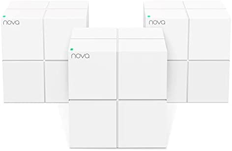 Tenda WiFi Mesh Nova MW6 AC 1200Mbps - Système WIFI Mesh pour Toute la Maison - Couverture WiFi 500m²- Remplacement Répéteur WiFi - Contrôle Parental - Compatible avec toute les Box Fibre - 3 Pack Fiche Technique et Prix au Maroc