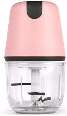 RENOA Blender Personnel Compact de comptoir Machine à Rasage de Glace électrique Mini de Glace 0,3 L à 2 lyloque Batterie intégrée Machine de Smoothies ménagers en Acier Inoxydable (Color : Pink) Fiche Technique et Prix au Maroc