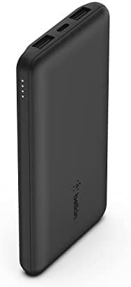 Belkin Batterie externe USB-C (10 000 mAh avec 1 port USB-C et 2 ports USB-A, jusqu'à 15 W, pour iPhone, Android, AirPods, iPad, etc.) – Noir Fiche Technique et Prix au Maroc