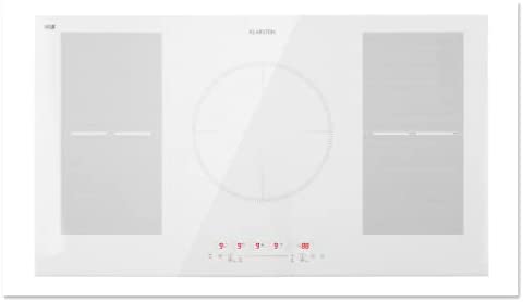 Klarstein Plaque Induction 9300W, Plaque de Cuisson Electrique à Induction, Plaque Induction Encastrées 5 Feux, Tables de Cuisson Encastrable, Contrôle Tactile, Rechaud Electrique pour la Cuisine Fiche Technique et Prix au Maroc