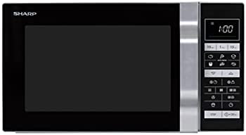 Sharp R-860S Micro-ondes Combiné 25 litres à plateau fixe - Argent Fiche Technique et Prix au Maroc