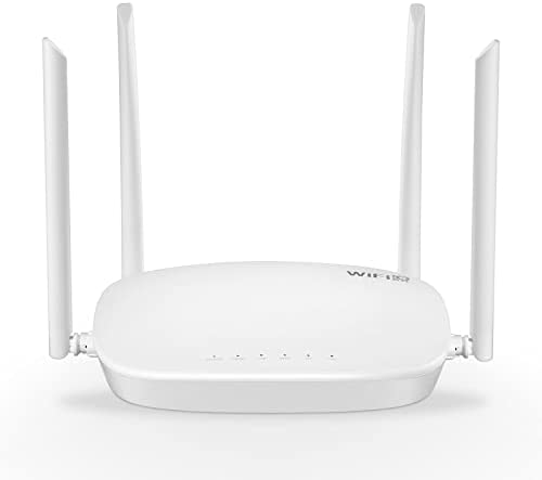Binardat Routeur maillé WiFi6 AX1800, Double Bande sans Fil 2.4G/5G, 4 Ports Ethernet Gigabit, Rayon de Couverture Max 25 mètres, jusqu'à 128 appareils, Bouton Mesh/WPS en Un clic Fiche Technique et Prix au Maroc