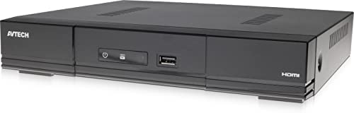 Avtech Videoregistratore 16CH XVR Pentabrid 5MP H.265, DGD2017AV Nero Fiche Technique et Prix au Maroc