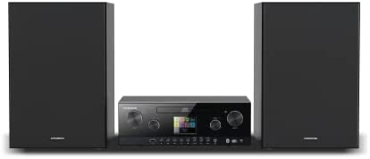 GRUNDIG, Micro Chaine Radio Internet, Bluetooth, CD R/RW/MP3 USB Lecteur/Chargeur, Tuner Digital FM RDS & Dab+, Fonction réveil, 100W RMS, Enceintes 3 Voies Bass Reflex. Fiche Technique et Prix au Maroc