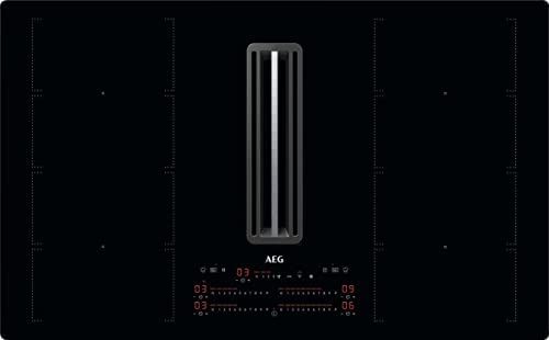 AEG CCE84779CB Plaque de cuisson autosuffisante avec extracteur de cuisson intégré / 83 cm / induction/Wi-Fi/fonction auto/bridge / recirculation Fiche Technique et Prix au Maroc