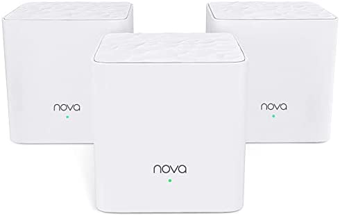 Tenda WiFi Mesh Nova MW3 AC 1200 - Système WIFI Mesh Couverture WiFi 300m²- Remplacement Routeur Répéteur WiFi pour Toute la Maison - Contrôle Parental - Compatible avec toute les Box Fibre - 3 pack Fiche Technique et Prix au Maroc