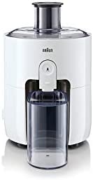 Braun Household PurEase Extracteur de Jus SJ 3100 WH - Juicer pour Jus faits maison, Grand bac de remplissage de fruits entiers, avec technologie ColdXtract pour conserver les vitamines, 500 W, Blanc Fiche Technique et Prix au Maroc