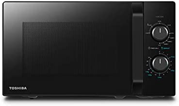 TOSHIBA Four à Micro-ondes avec Fonction Grill Croustillant et Cuisson Combinée, 5 Niveaux de Puissance, Puissance de Grill 1000 W, 20 L - Noir - MW2-MG20PF (BK)/GE Fiche Technique et Prix au Maroc