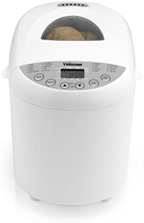 Machine à pain Tristar BM-4586 – Brunissage réglable – Programme sans gluten, Blanc Fiche Technique et Prix au Maroc