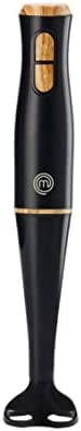 MasterChef Mixeur Plongeant, Blender Soupe / Presse Puree Electrique, 2 Vitesses, Design Compact, Pied Amovible, avec Pied Amovible, Lavable au Lave-Vaisselle, 200W, Noir Fiche Technique et Prix au Maroc