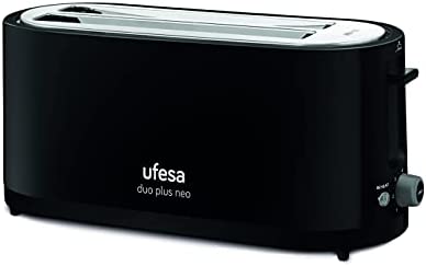 Ufesa TT7475 Duo Plus Neo Grille-Pain 1400W, 7 Niveaux de Grille, 2 Longues Fentes, Fonction de Dégivrage et Réchauffage Fiche Technique et Prix au Maroc