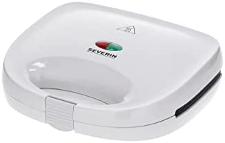 SEVERIN Appareil à croque-monsieur 600 W, Toaster à croque-monsieur pour des sandwichs toujours délicieux, Appareil de cuisson préparant 2 croque-monsieur à la fois, blanc, SA 2971 Fiche Technique et Prix au Maroc