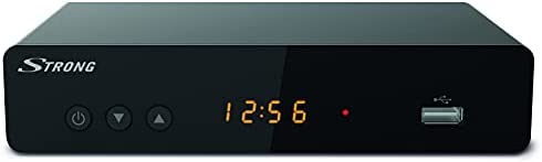 STRONG SRT8222 Décodeur Double Tuners TNT Full HD -DVB-T2 - Compatible HEVC265 - Récepteur/Tuner TV avec Fonction enregistreur (HDMI, Péritel, USB, Dolby Digital Plus) - Noir Fiche Technique et Prix au Maroc