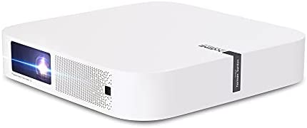 XGIMI Elfin Videoprojecteur WiFi Bluetooth Full HD 1080P, Mini Videoprojecteur Portable, 800 ANSI Lumens, Android TV 10.0, Harman/Kardon Haut-Parleur, RétroProjecteur WiFi Home Cinéma Fiche Technique et Prix au Maroc