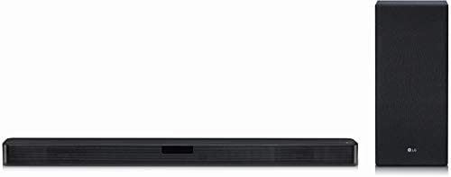 LG SL5Y Haut-Parleur soundbar 2.1 canaux 400 W Noir - Haut-parleurs soundbar (2.1 canaux, 400 W, DTS Digital Surround,Dolby Digital, 45 W, 220 W, avec Fil &sans Fil) SL5Y.DEUSLLK Fiche Technique et Prix au Maroc