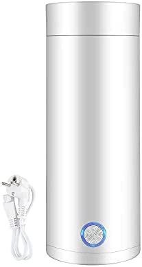 CJBIN Mini Bouilloire de Voyage, 400ml Bouilloire Electrique Portable, Bouilloire de Voyageavec Câble Dalimentation, Sans Fuite ,Arrêt Automatique, pour Le Lait, Le Café et La du Thé, Blanc Fiche Technique et Prix au Maroc