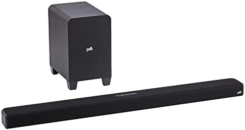 Polk Audio Signa S4 True Dolby Atmos Barre de Son avec Caisson de Basses sans Fil 3.1.2 Système de Barre de Son HDMI eARC, Bluetooth, AUX, entrée Optique Noir Fiche Technique et Prix au Maroc