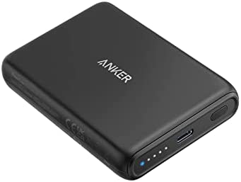 Anker PowerCore Magnetic 5K Chargeur Portable Magnétique sans Fil, Batterie Externe sans Fil avec Câble USB C pour iPhone 13 Série/iPhone 12 Série, Noir Fiche Technique et Prix au Maroc