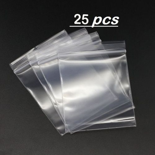 25 Sacs frais de congélateur, facile de fermeture sacs de rangement des aliments
 Fiche Technique et Prix au Maroc