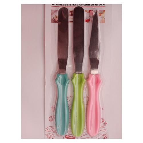 3 Spatule de Gâteau en Acier Inoxydable  Pâtisserie glaçage et nappage confiseri
 Fiche Technique et Prix au Maroc